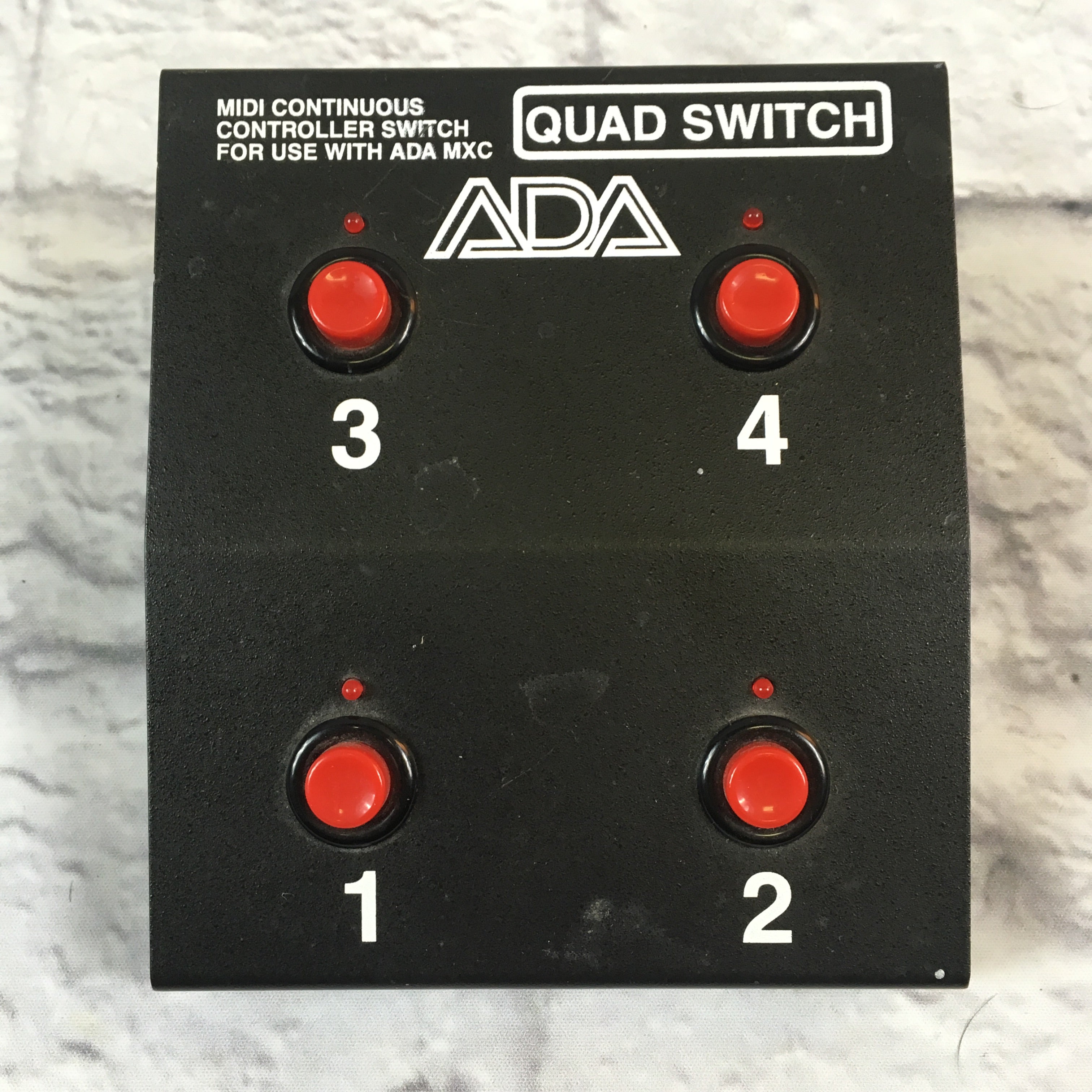 ADA Quadswitch Foot Switch - Evolution Music