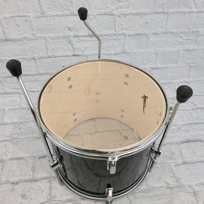 Sound Percussion 4pc 20/15/12/14sn Drum Kit - Black