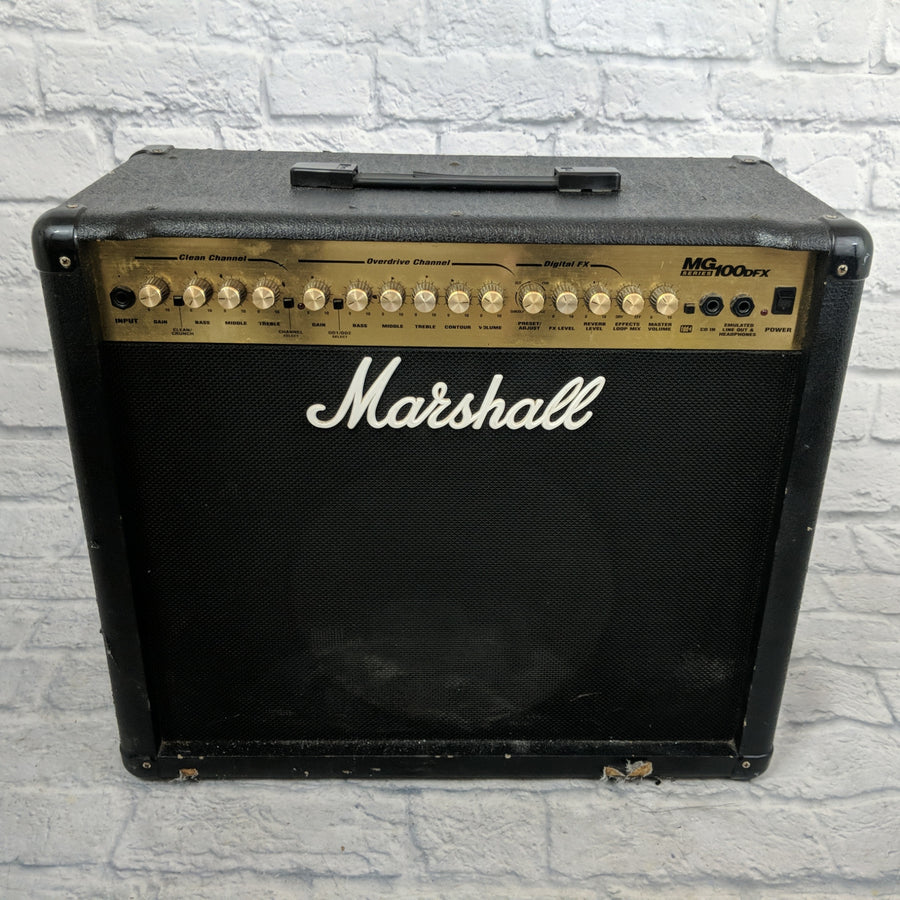 Marshall MG100 DFX Guitar Combo Amplifier
