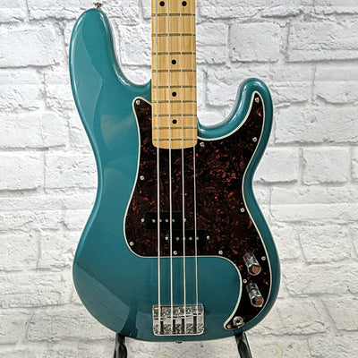 Fender Precision Bass Player Series Limited Edition FSR 4 String Bass Guitar - Ocean Turquoise