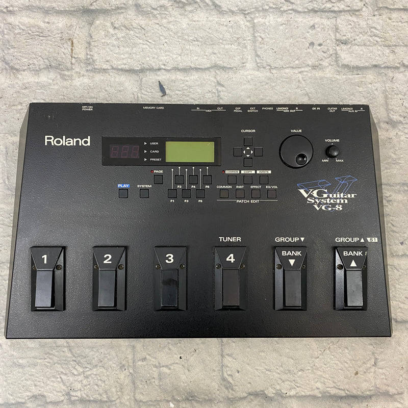 Effect Machine Synth Vg Roland Roland VG-8 V Guitar System Synth and Multi Effects Pedal - Evolution Music