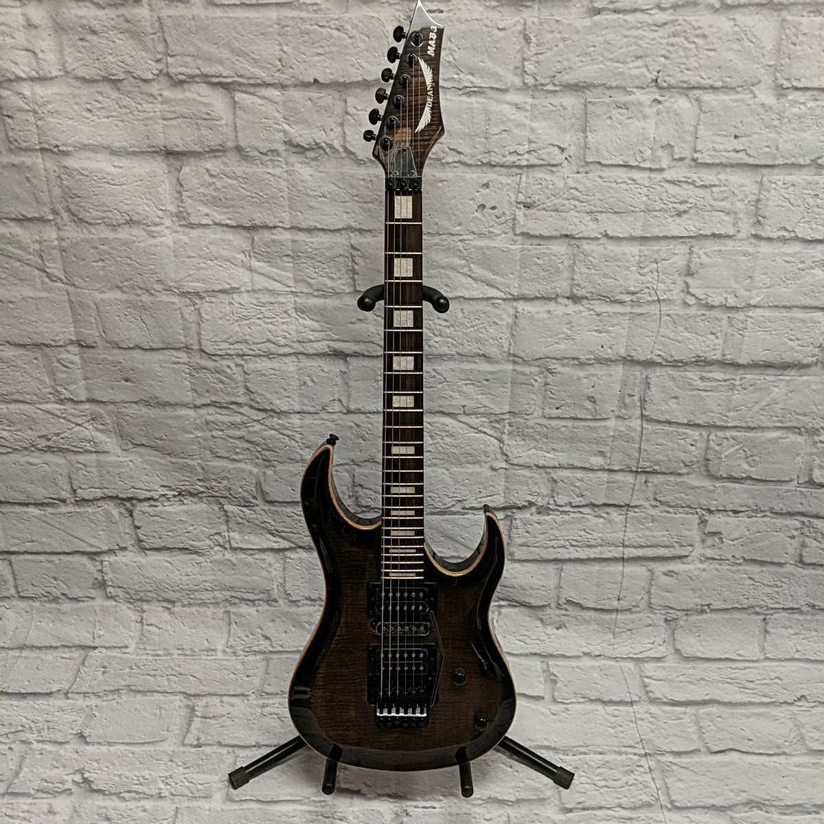 Dean MAB3 Michael Batio Electric Guitar Flametop - Trans Black