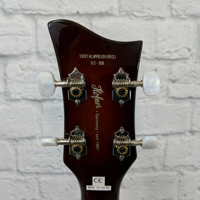 Hofner Ignition Series Vintage Violin Bass Regular Sunburst