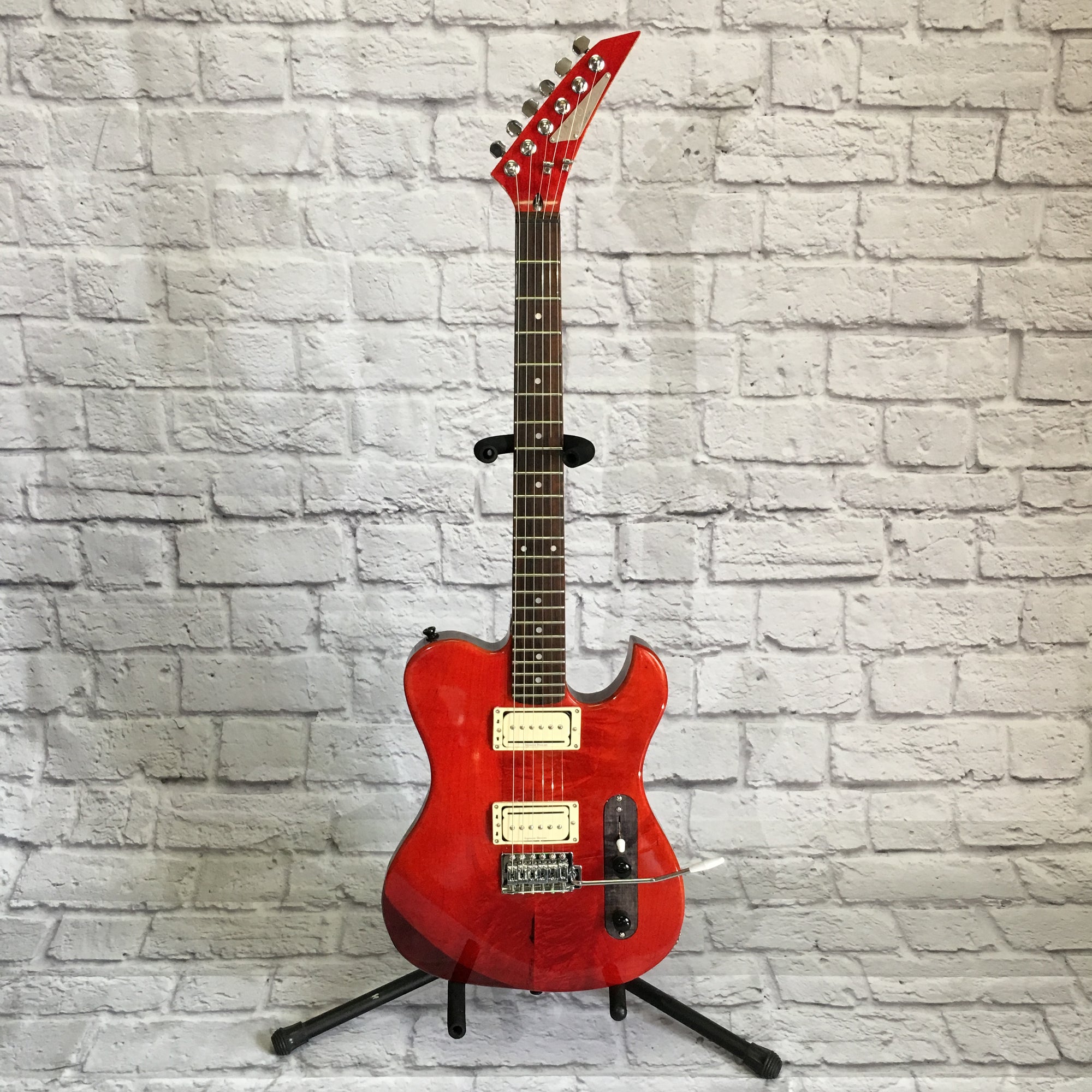 Gatto Tele Style Electric Guitar Trans Red Finish