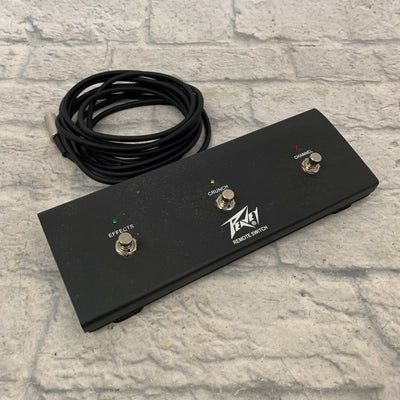 Peavey 6505 Three Button Footswitch with Cable