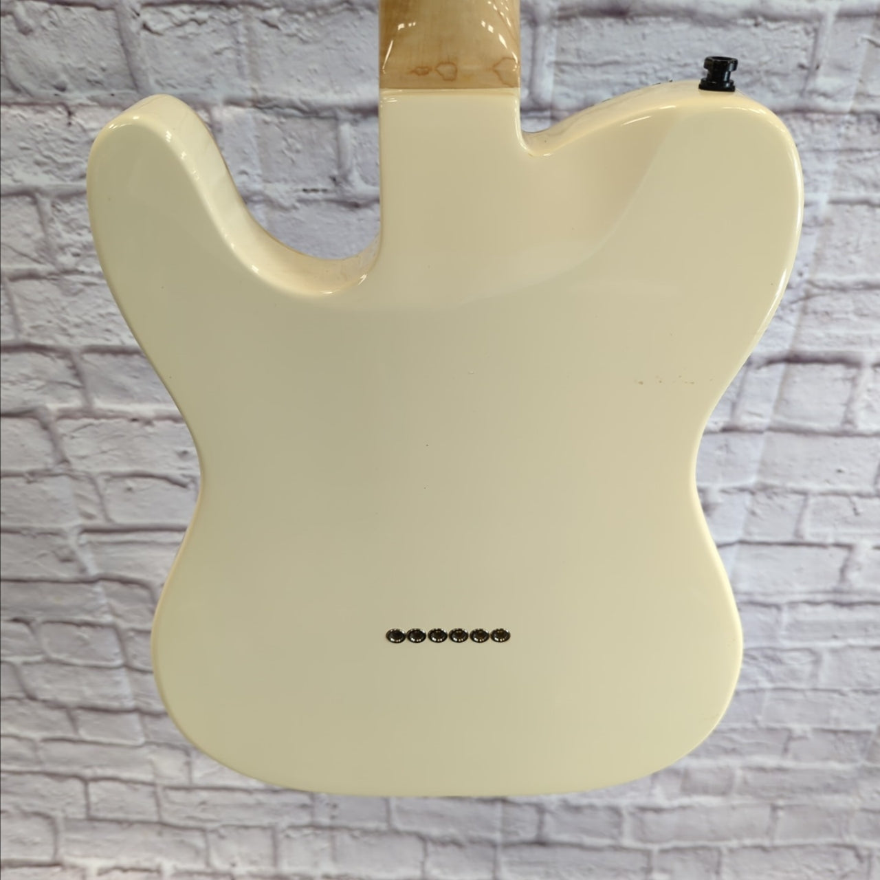 Unknown White Tele Style with GFS Filtertron Pickups