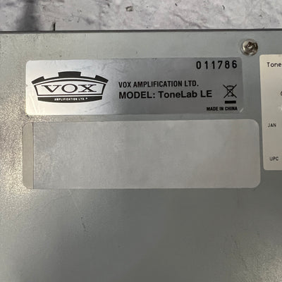 Vox Tonelab LE Multieffects Pedal