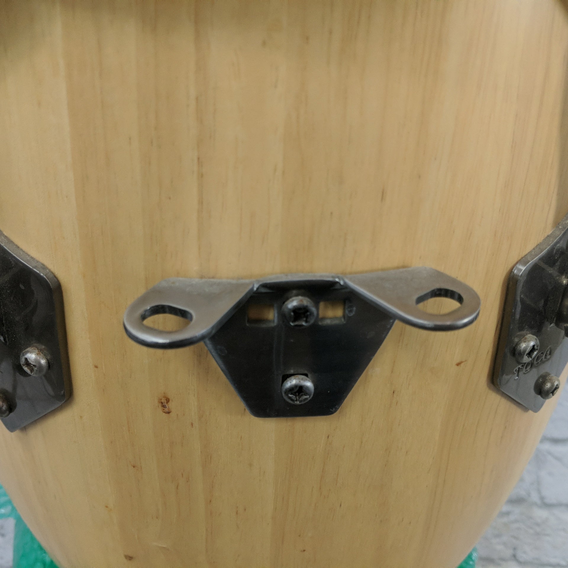 Toca Conga Natural Finish With Stand and Case