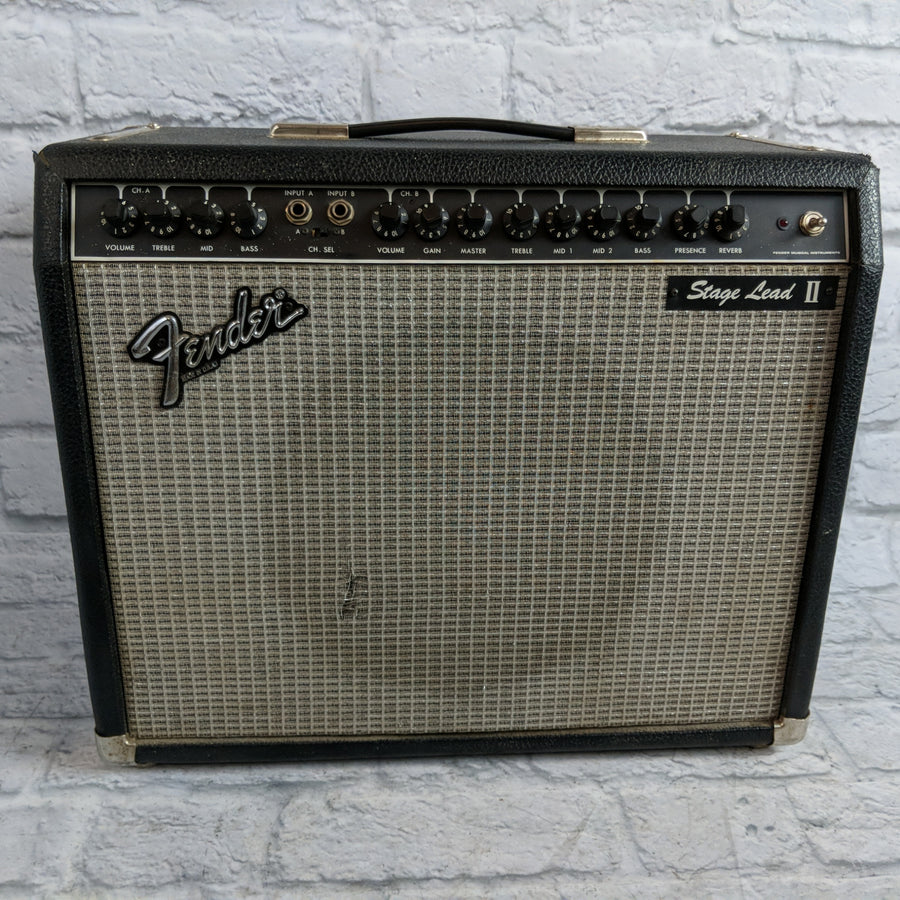 Fender Stage Lead II 2-Channel 100-Watt 1x12" Solid State Guitar Combo