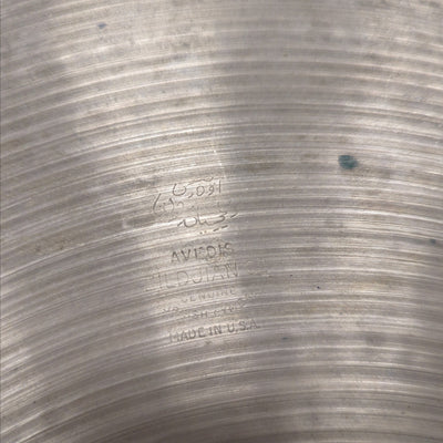 Zildjian 18 "Light Ride" Vintage 70s Hollow Logo Ride Cymbal 1565g