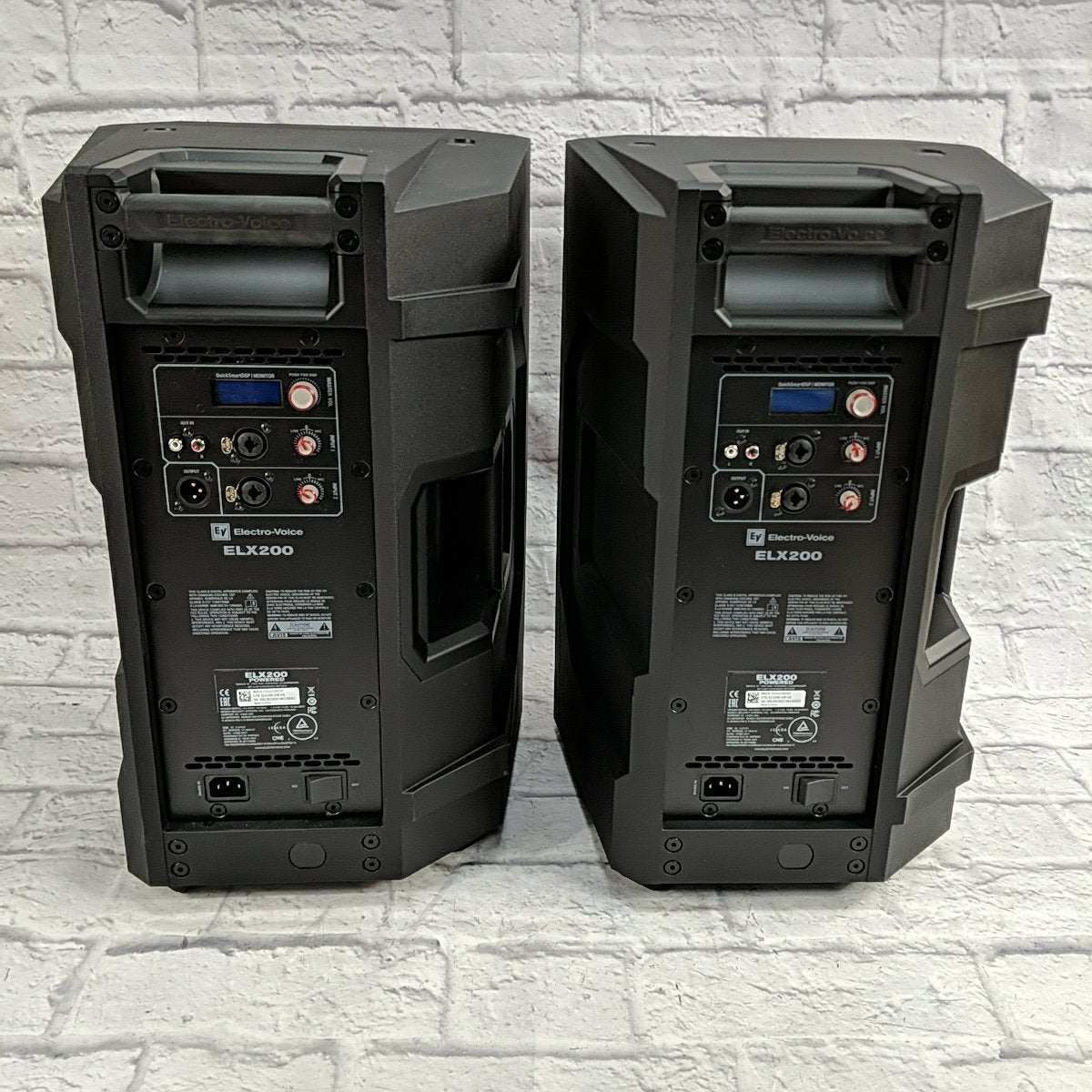 Electro-Voice ELX200-10 Powered Active Speaker Pair with Bags