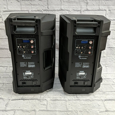 Electro-Voice ELX200-10 Powered Active Speaker Pair with Bags