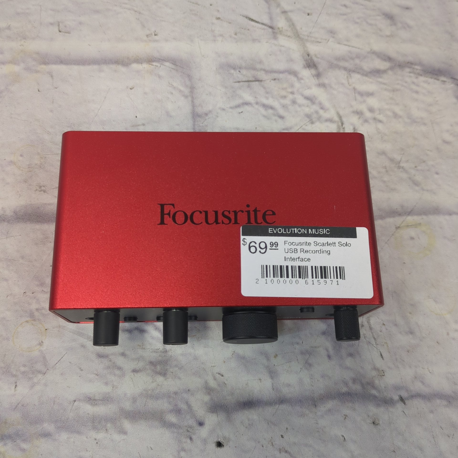 Focusrite Scarlett Solo USB Recording Interface