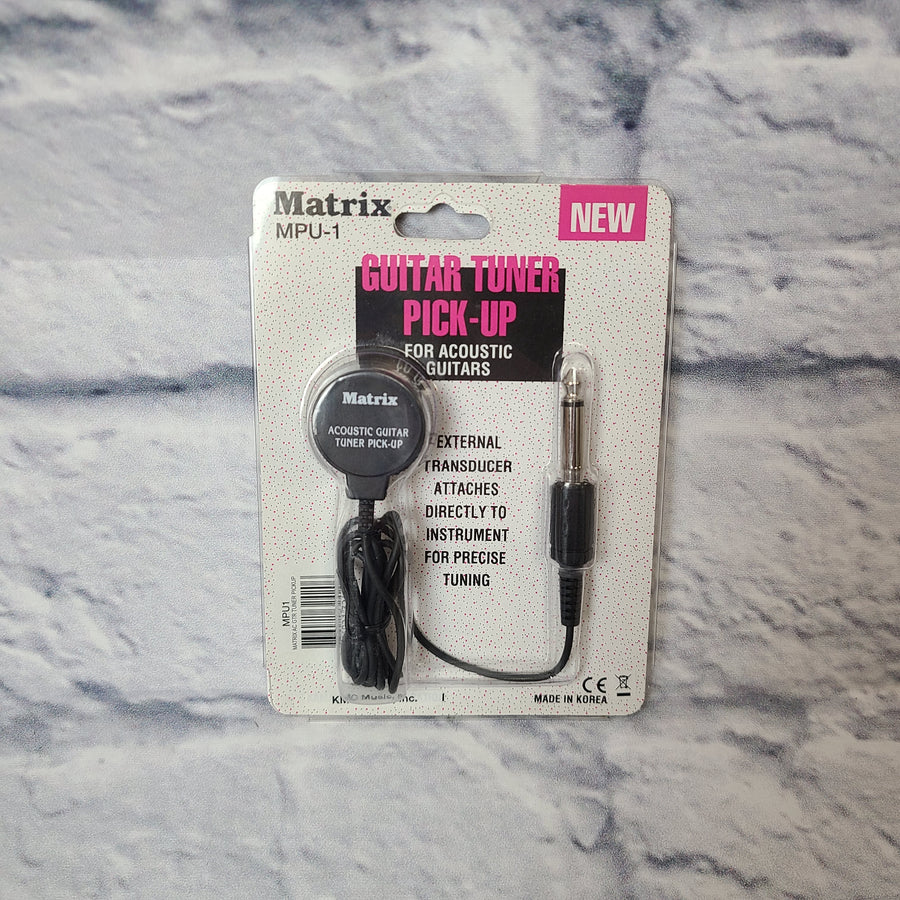 Matrix MPU-1 Acoustic Guitar Contact Mic for Tuner