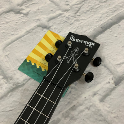 Kala Waterman Matte Black KA-SWB-BK Soprano Ukulele