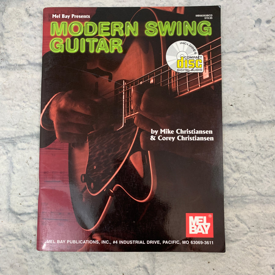 Mel Bay Modern Swing Guitar Book Includes CD