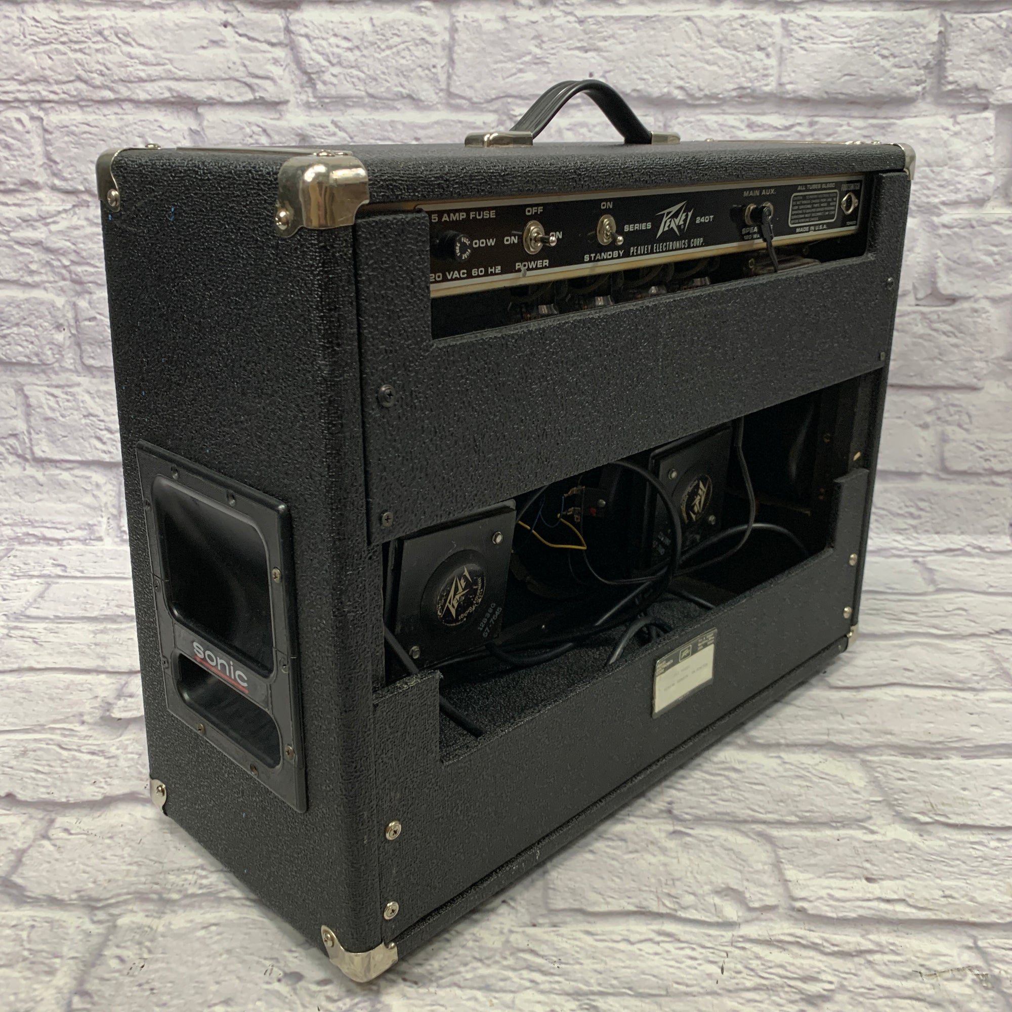 1970s Peavey Deuce VT Series 240T 120-Watt 2x12 Guitar Combo