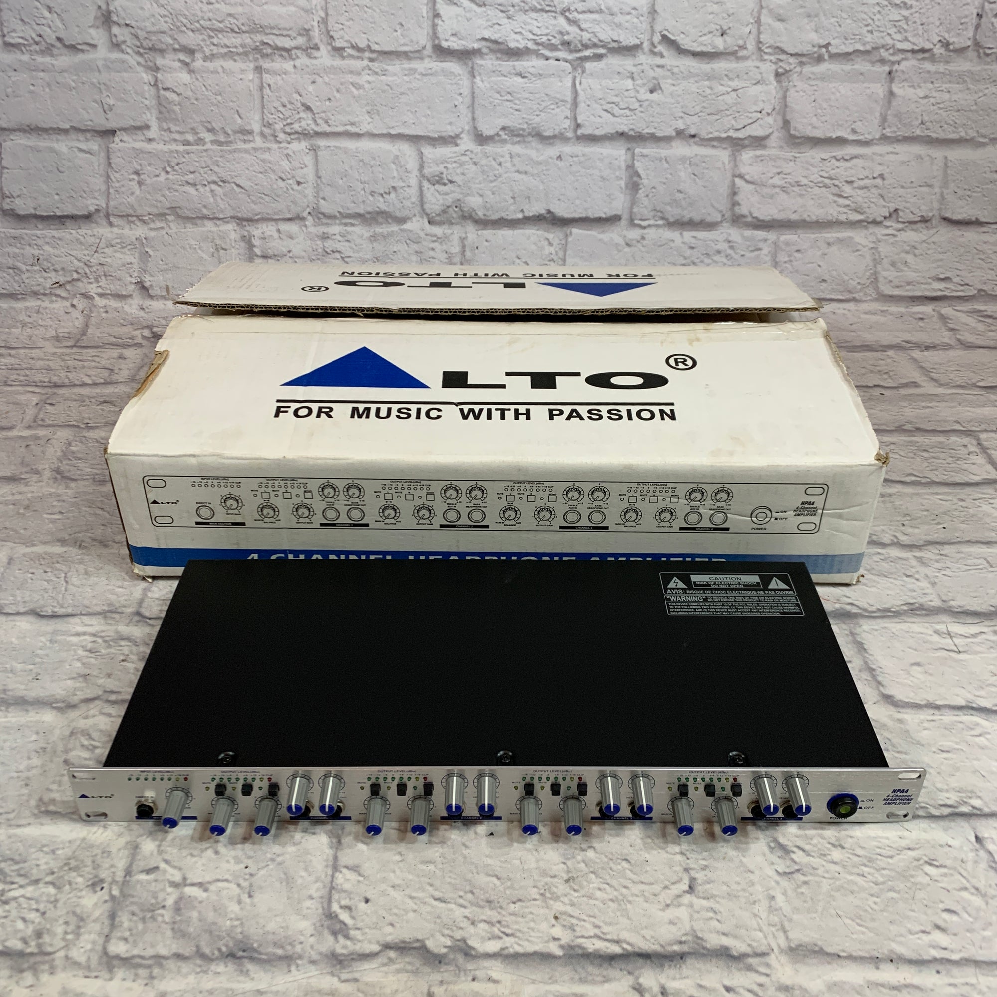 Alto HPA4 4-Channel Headphone Amplifier