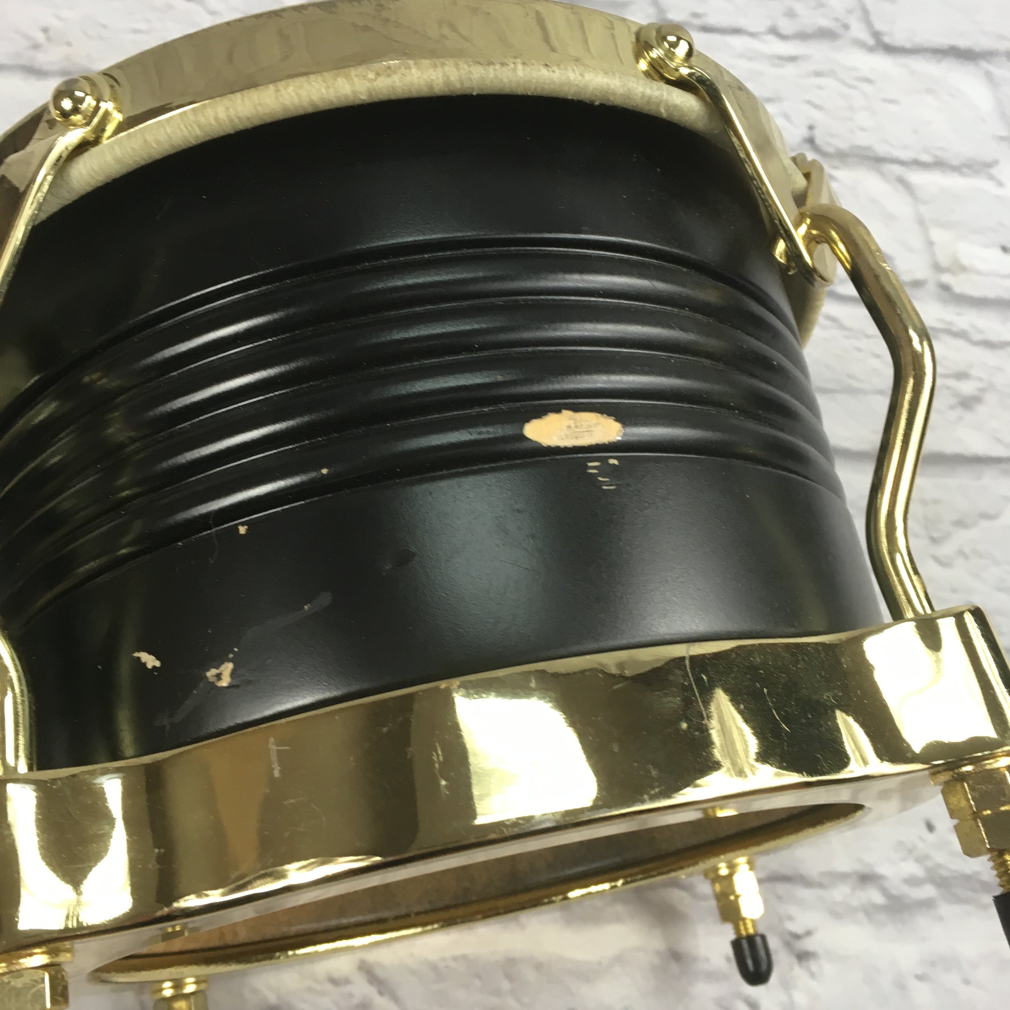 Latin Percussion Black Gold Bongos As Is