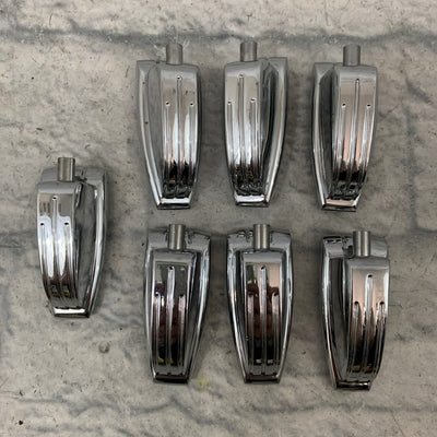 Vintage Ludwig Classic Lugs Set of Seven 7