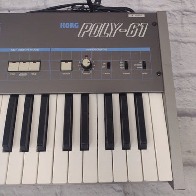 Korg Poly 61 Analog Synthesizer Analog Synth