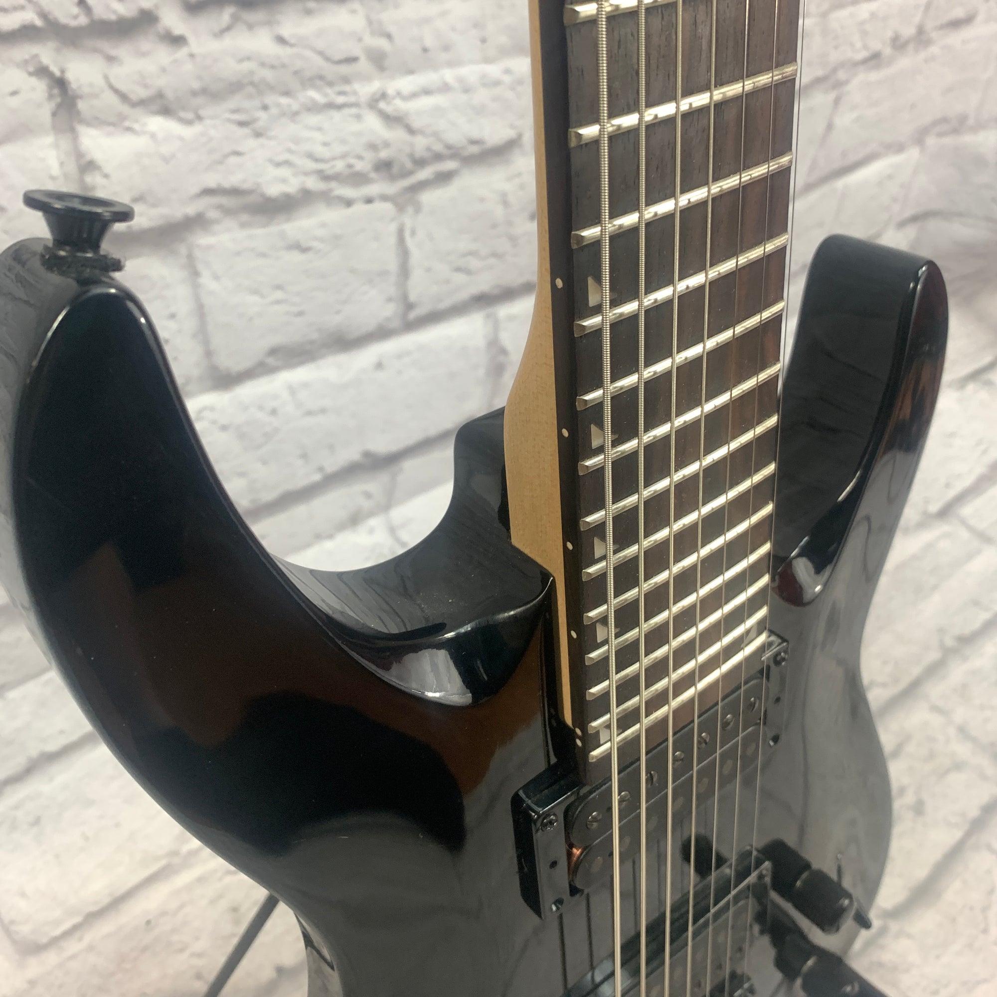 Jackson JS22 Dinky 7 String Electric Guitar Black