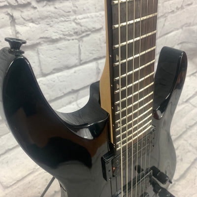Jackson JS22 Dinky 7 String Electric Guitar Black