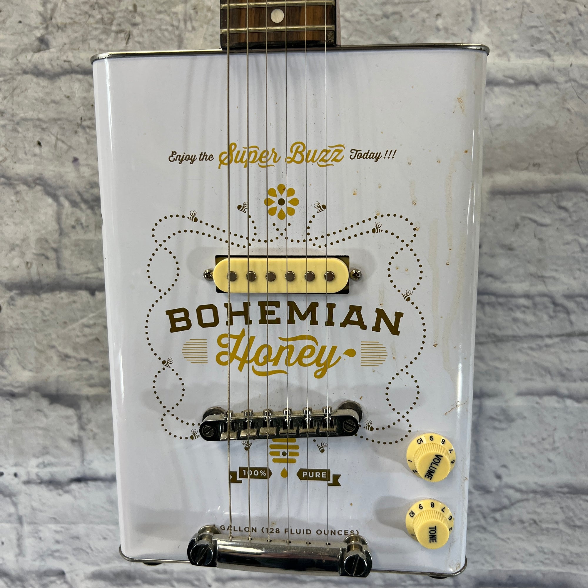 Bohemian Guitars Honey Oil Can Electric Guitar