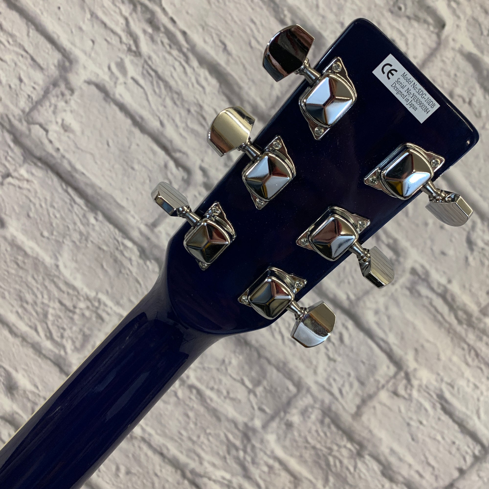 Suzuki SDG-10DB Dreadnought Acoustic Guitar Blue - Evolution