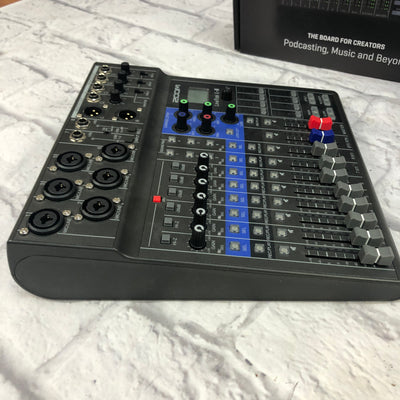 Zoom LiveTrack L-8 8 Track Mixer Recorder Digital Recorder