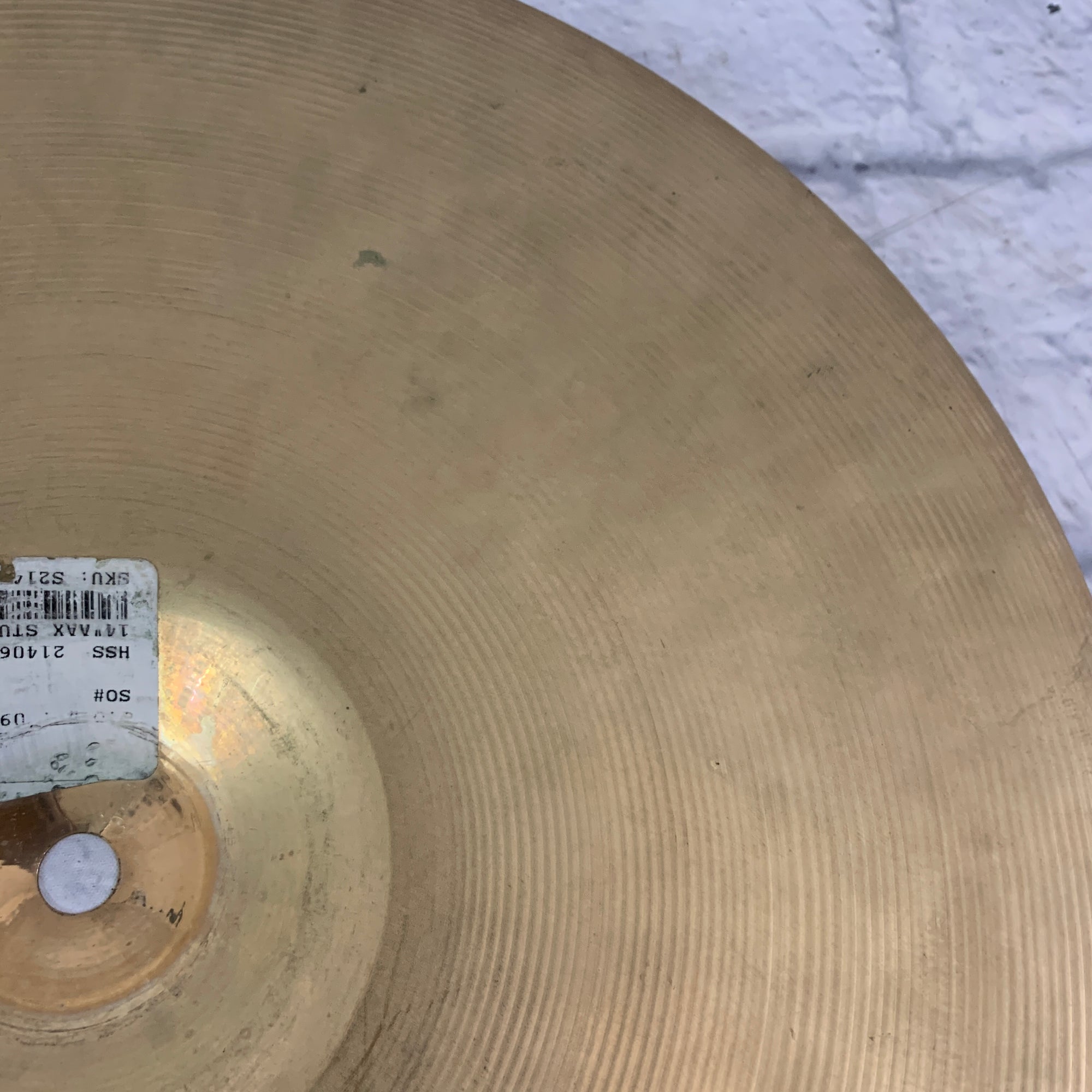 Sabian 14" AAX Studio Crash Crash Cymbal