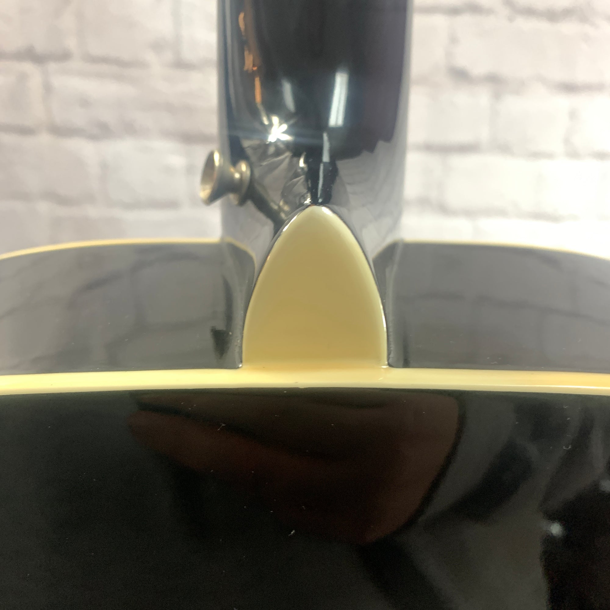 Eleca Black Acoustic Dreadnaught Guitar