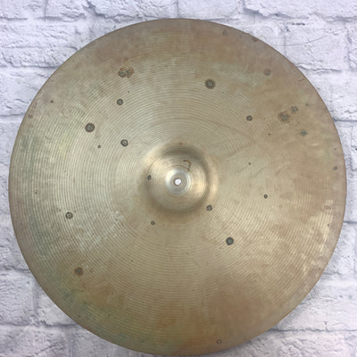 Vintage Paiste Stambul 22 Ride Cymbal - Keyhole