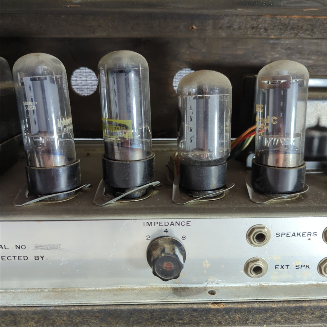 Univox 1051 Vintage All Tube Guitar & Bass Amp Head