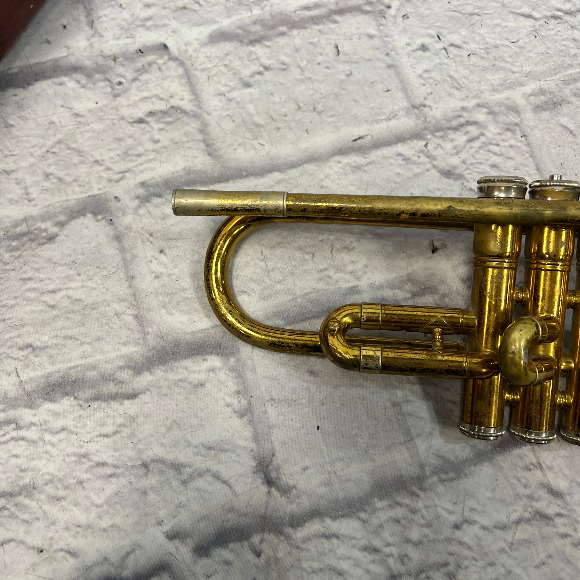 Vintage King Trumpet and Case For Parts Project