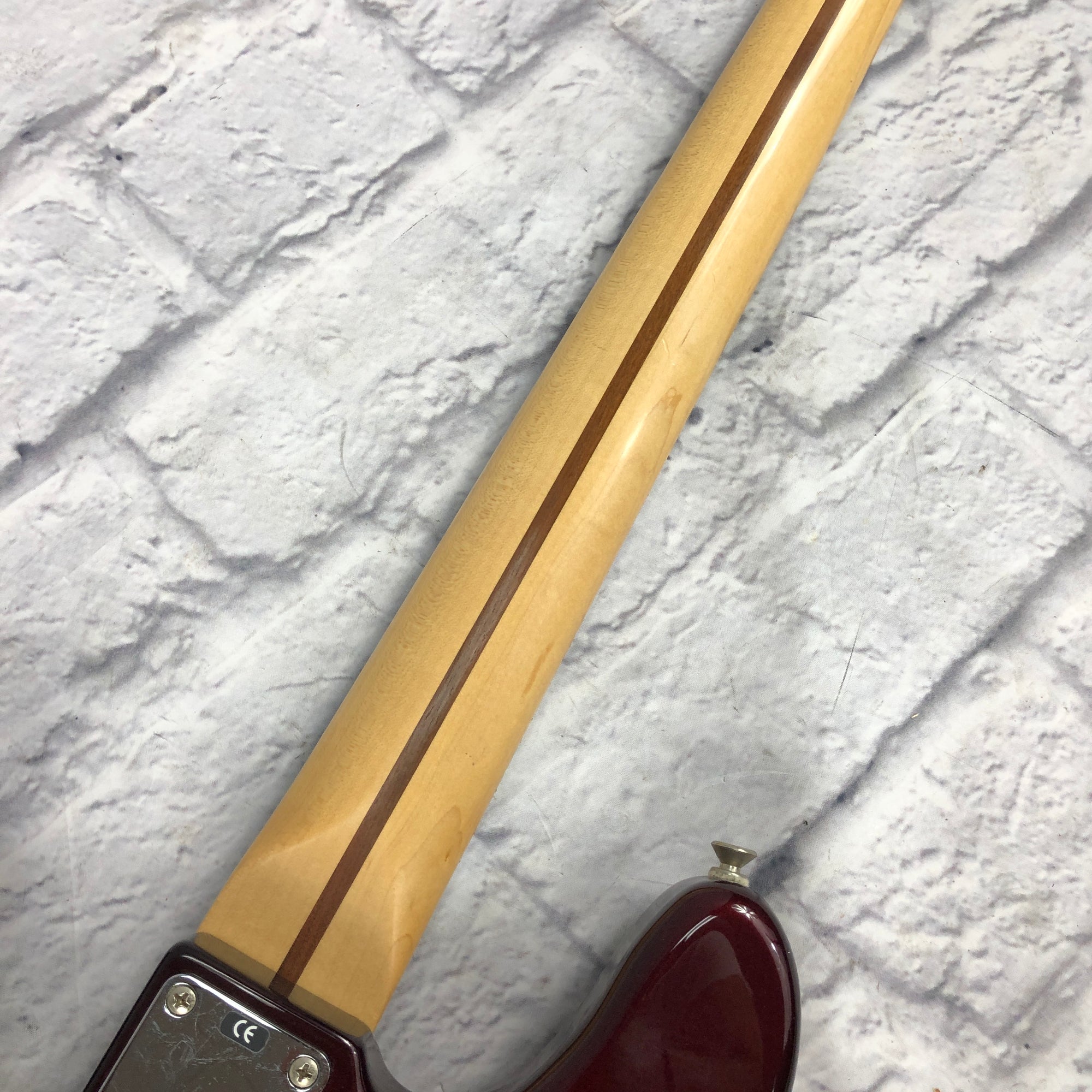 Fender 2004 Red Mexican 4 String Precision Bass