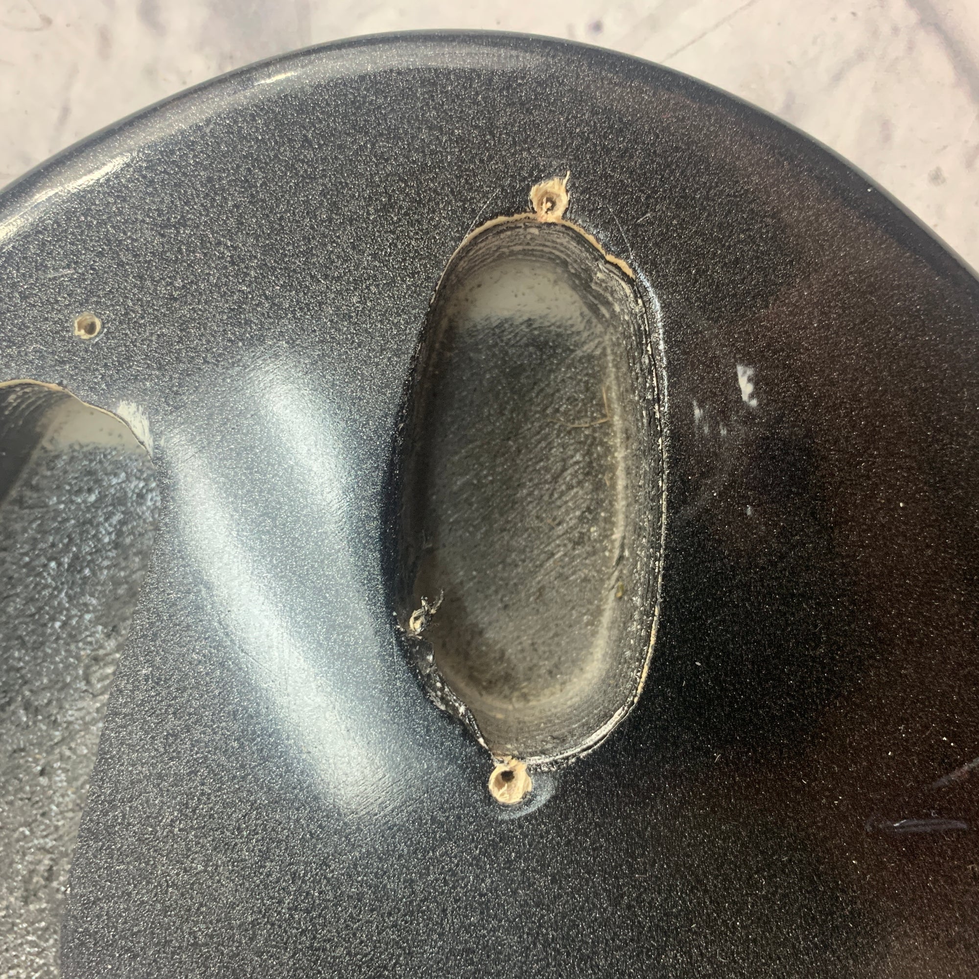 Unknown Strat Body - Dark Grey Metallic