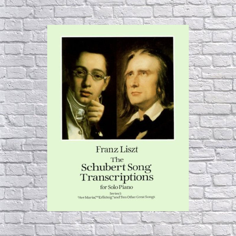 The Schubert Song Transcriptions for Solo Piano/Series I: "Ave Maria," "Erlkonig" and Ten Other Great Songs (Dover Music for Piano) (048628865X)