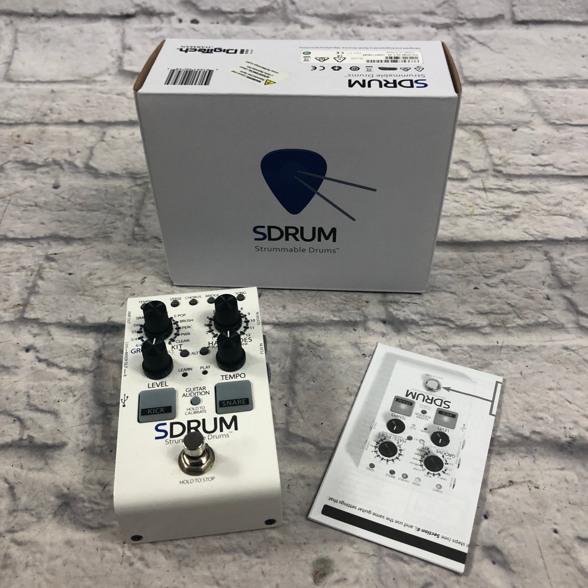 digitech sdrum pedal Digitech SDrum Guitar Pedal