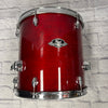 Pearl 14 Export Trans Red Floor Tom 14x14"