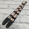 Levy's Leathers  Pin-Up Design MPS2-072 2" Sonic Art Series Polyester Guitar Strap