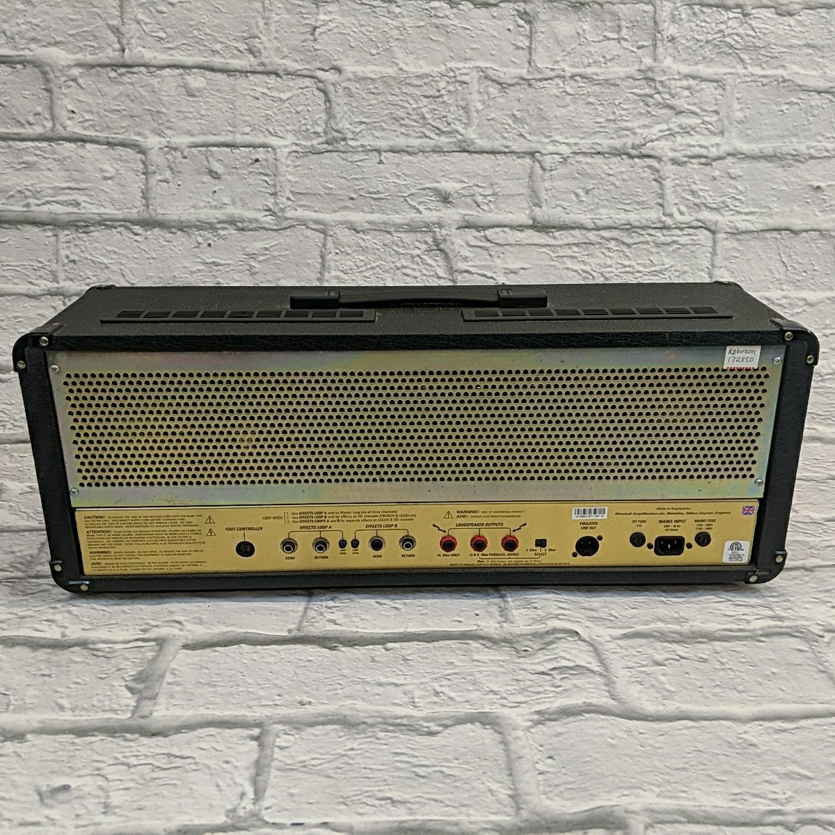 Marshall JCM 2000 TSL 100 Triple Super Lead 3-Channel 100-Watt