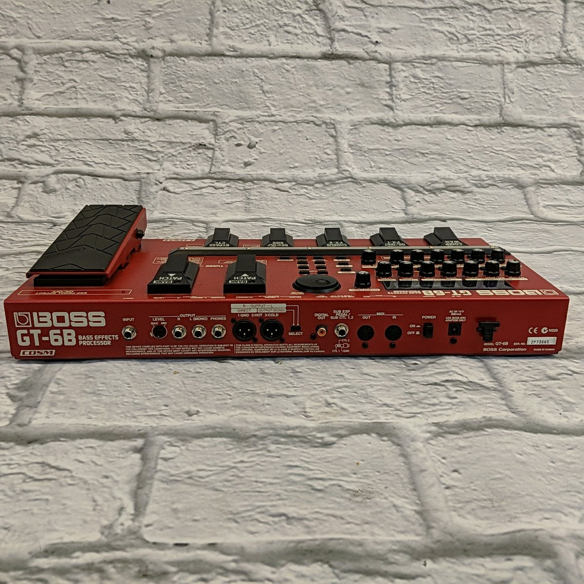 Boss GT-6B Bass Effects Processor - Evolution Music