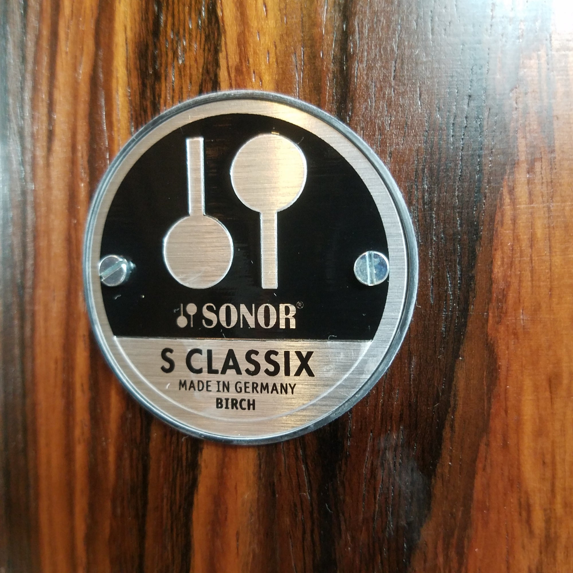 Sonor S Classix 5pc Kit Rosewood Veneer Drum Shell Pack with Snare