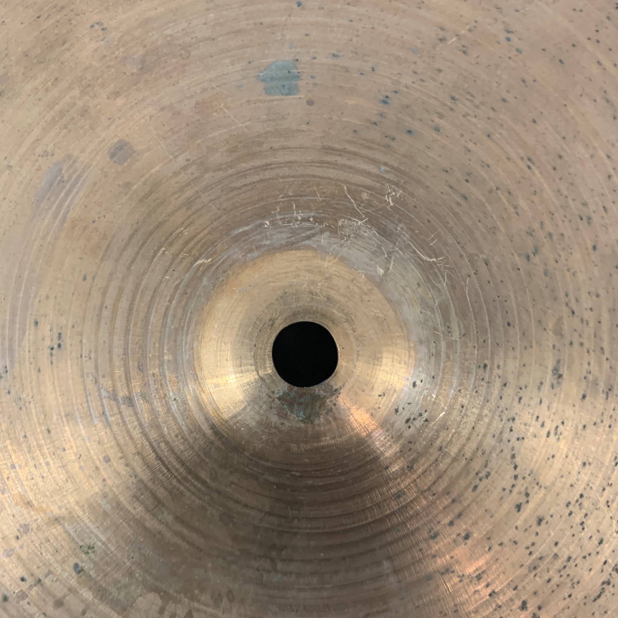 Zildjian 60s Top 70s Bottom Thin Stamp 14" Hi Hat Pair
