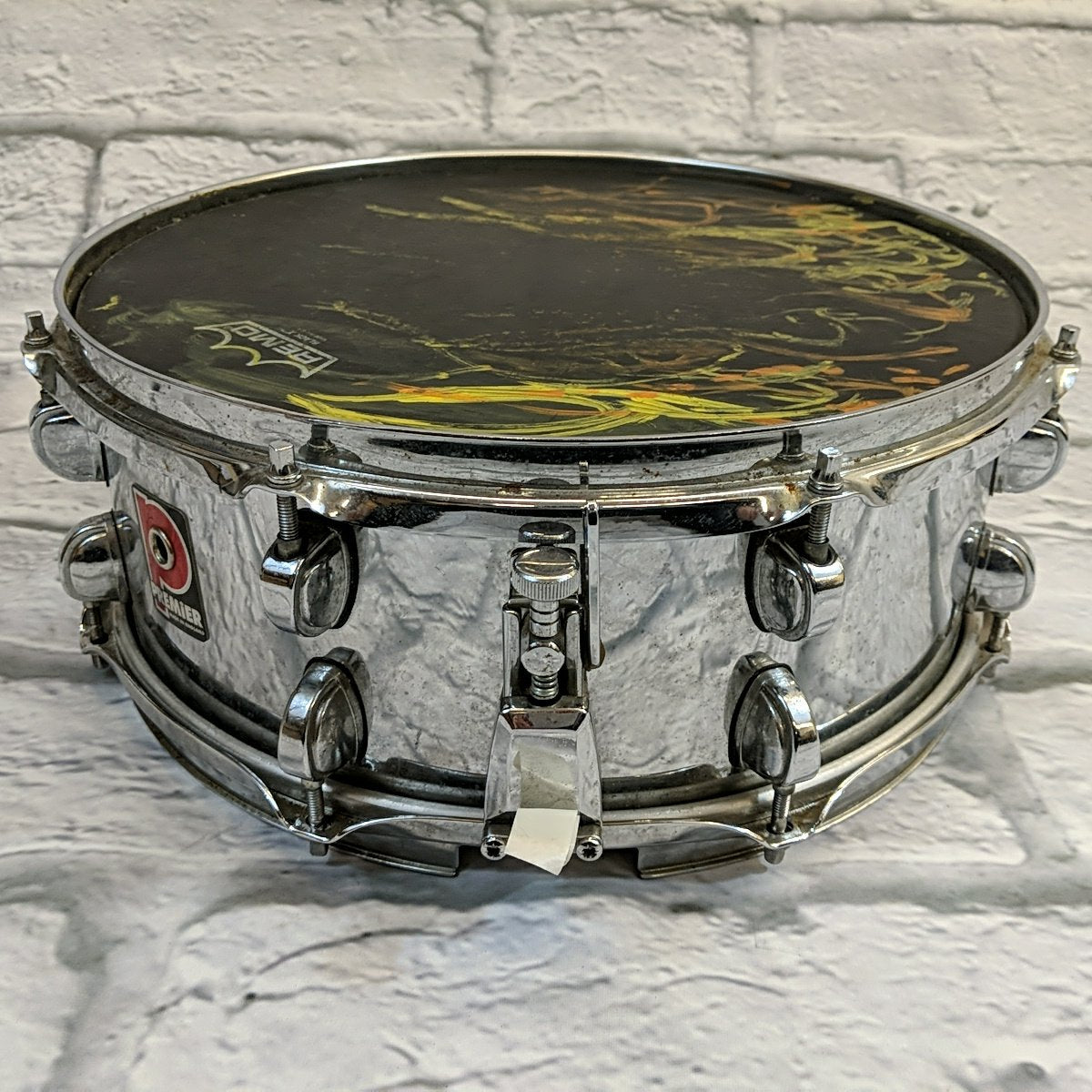 Premier 14in Chrome Snare Made in England