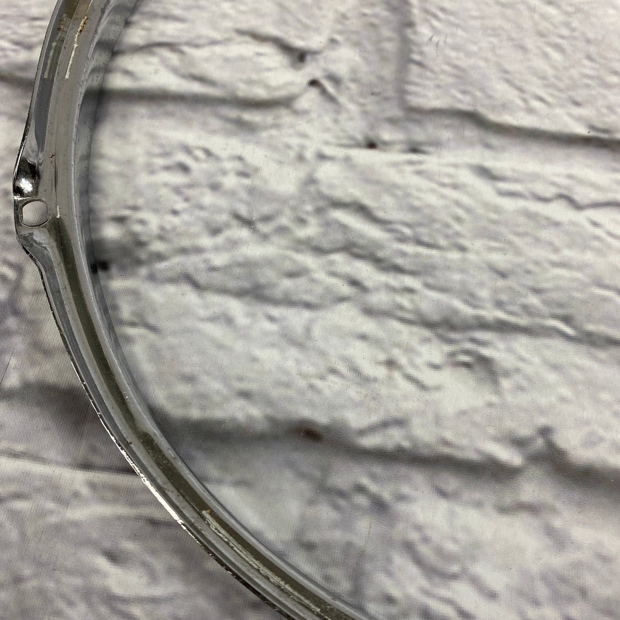 6-Lug 13" Chrome Drum Hoop Pair