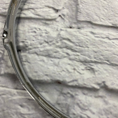 6-Lug 13" Chrome Drum Hoop Pair