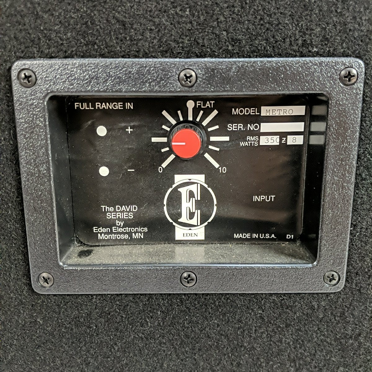 Eden Metro 210 Combo Made in Minnesota Bass Guitar Combo Amp