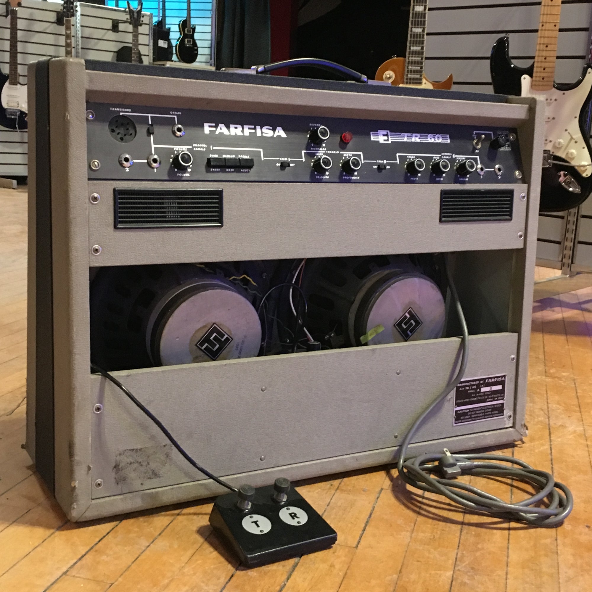 Farfisa TR-60 212 Vintage Combo Amplifier